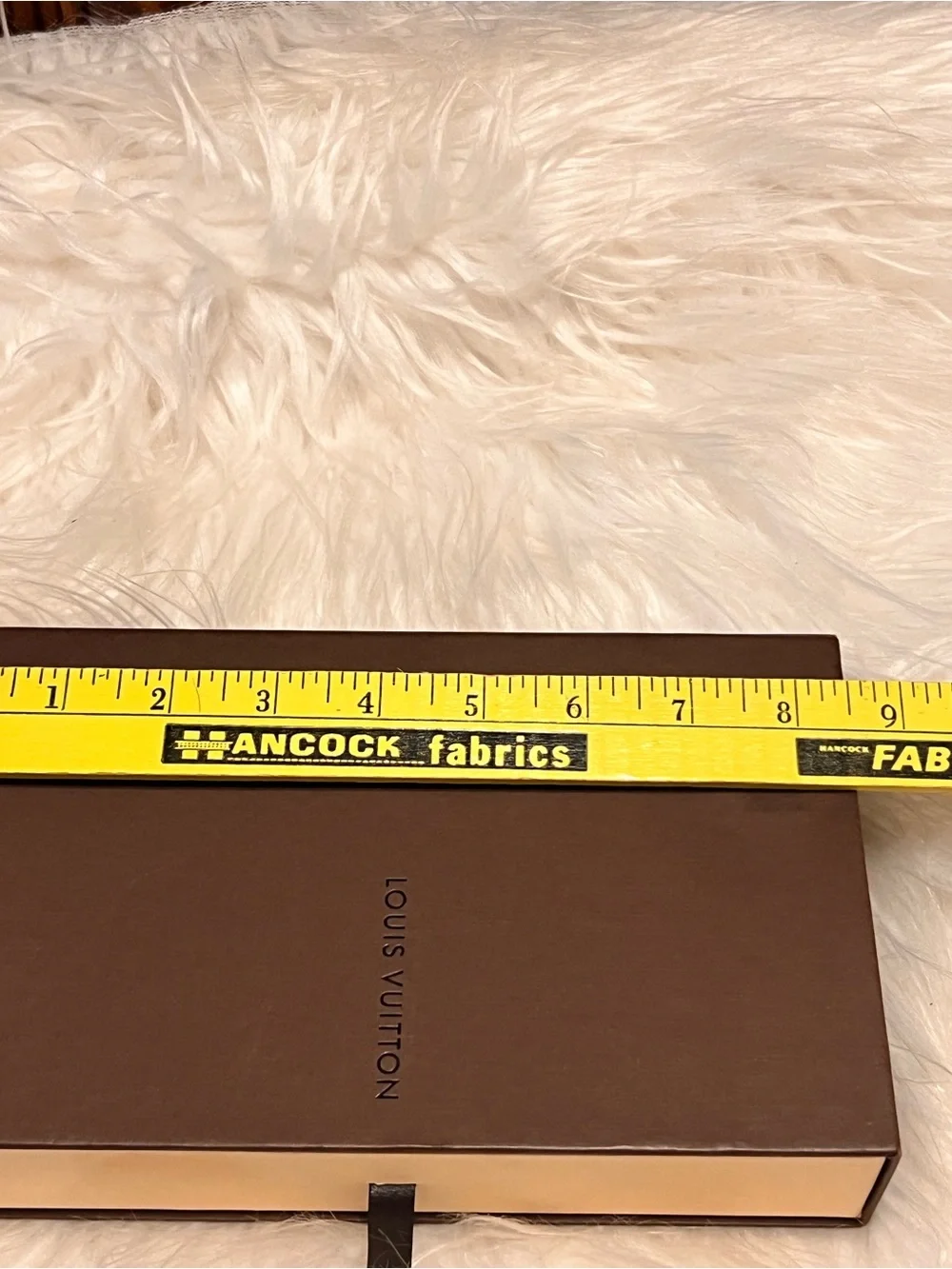 Louis Vuitton Brown Presentation Box with Subtle Logo